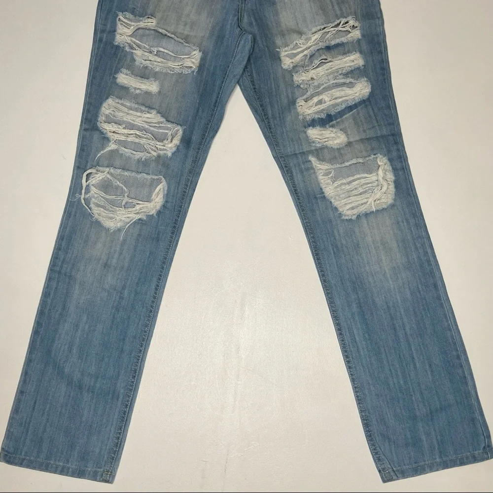 RUSTIC DIME St. Vernon Shred Taper Denim Jeans